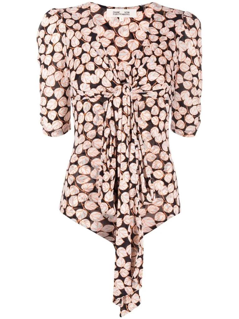 NA Multicoloured print blouse