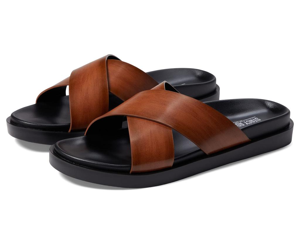 Stacy Adams Montel Cross Strap Slide Sandal Men s Shoes Free Shipping BeyondStyle