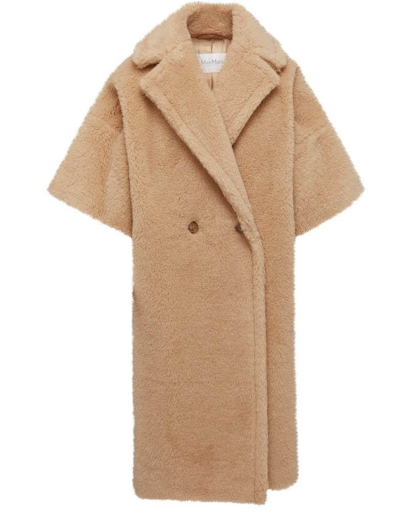 ジャケット・アウター MaxMara TEDDY BEAR COAT ICON PRIMO MAX MARA Teddy Bear Icon oversized camel hair and silk-blend coat