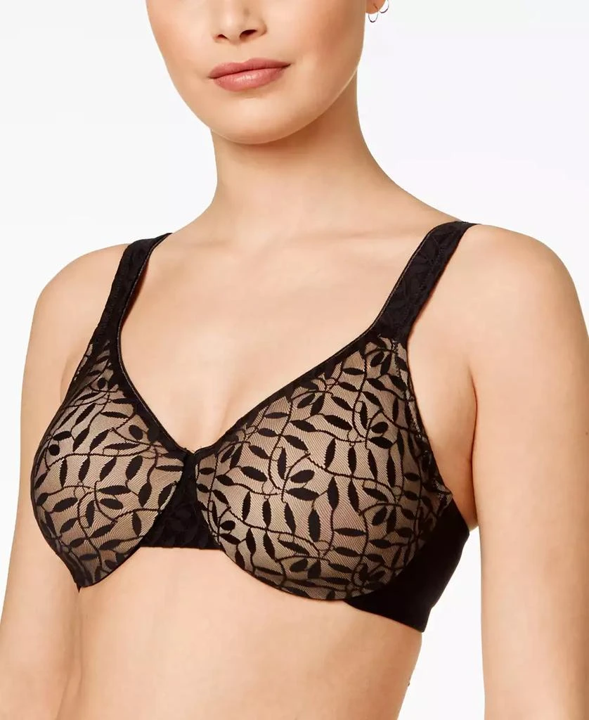 Olga Sheer Leaves Minimizer Bra 35519 1