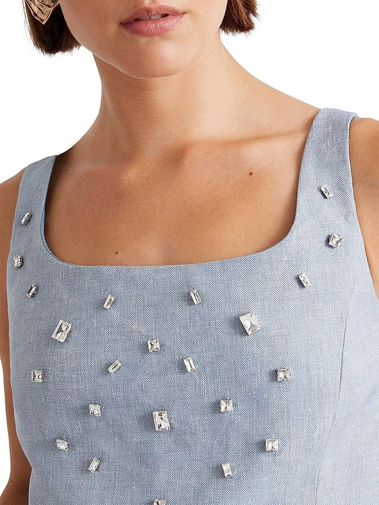 Marella Stretch Linen and Viscose Top 4