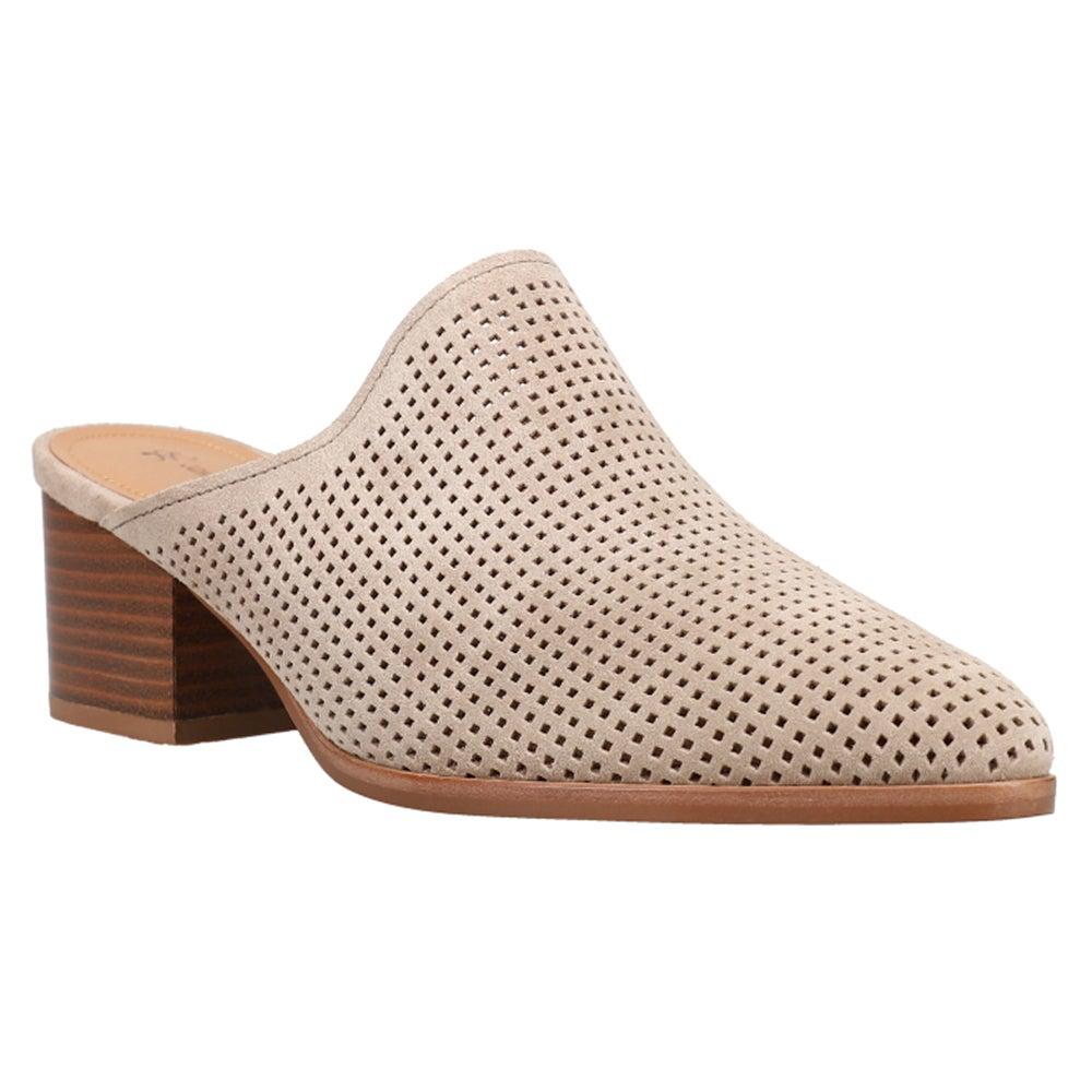 Johnston & Murphy Trista Perfed Slip On Mule