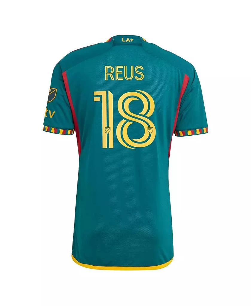 Adidas Men
s Marco Reus Green LA Galaxy 2024 LA Kit Authentic Player Jersey 3