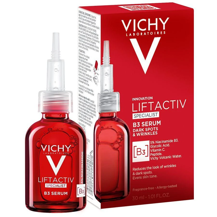 Vichy LiftActiv B3 Serum for Dark Spots & Wrinkles Fragrance-Free 6