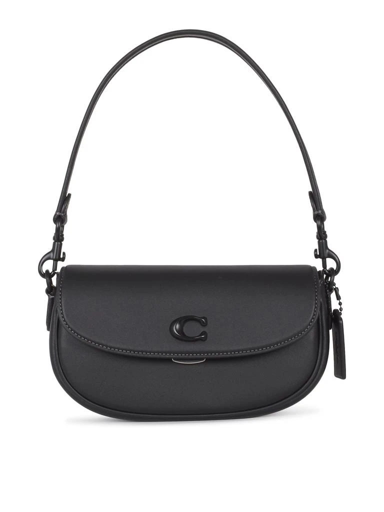 Coach Coach Emmy Logo Plaque Saddle Bag 1