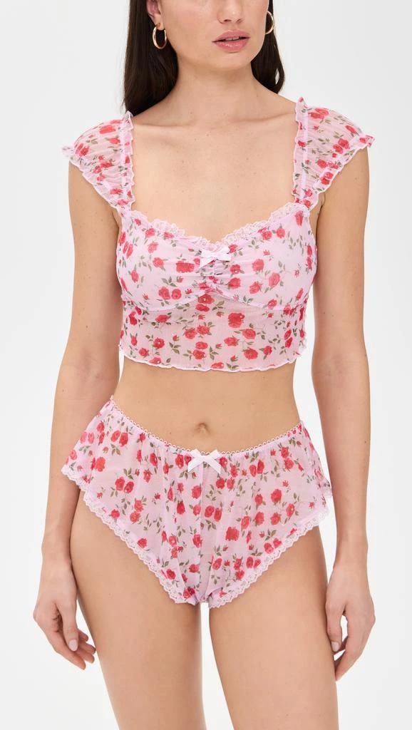 For Love & Lemons Lottie Sleep Top 4