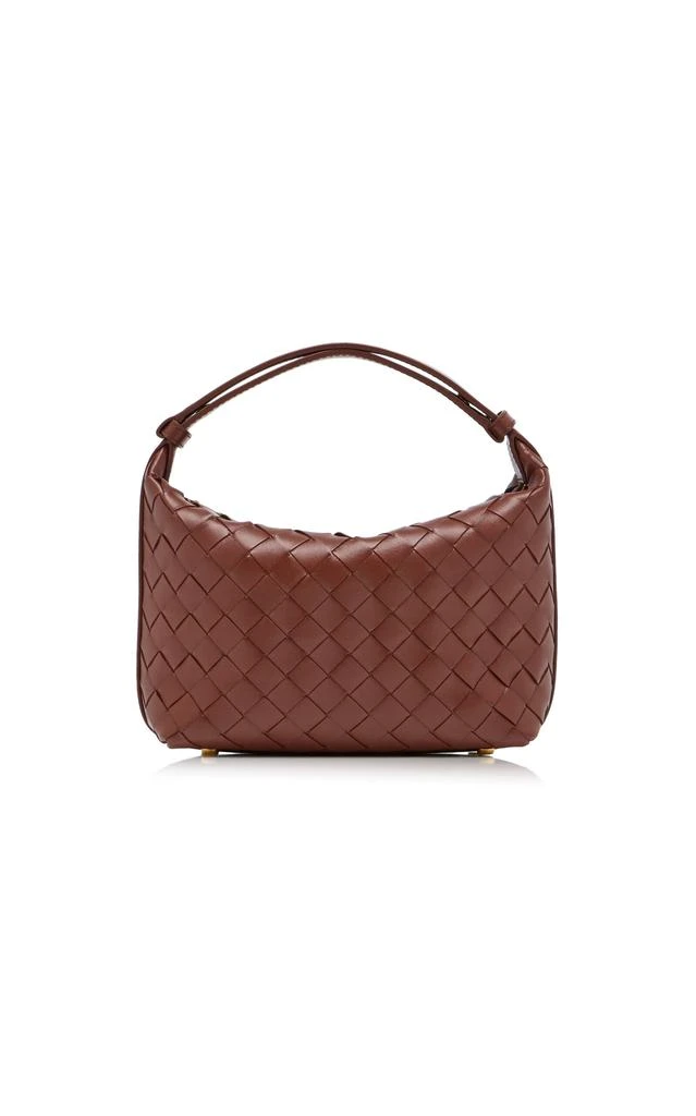 Bottega Veneta Bottega Veneta - Wallace Intrecciato Leather Mini Bag - Brown - OS - Moda Operandi 1
