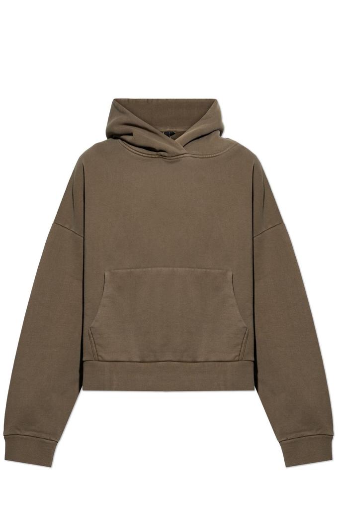 Entire Studios Black Cropped Heavy Hoodie - Hoodies Entire Studios Black Cropped Heavy Hoodie - Hoodies