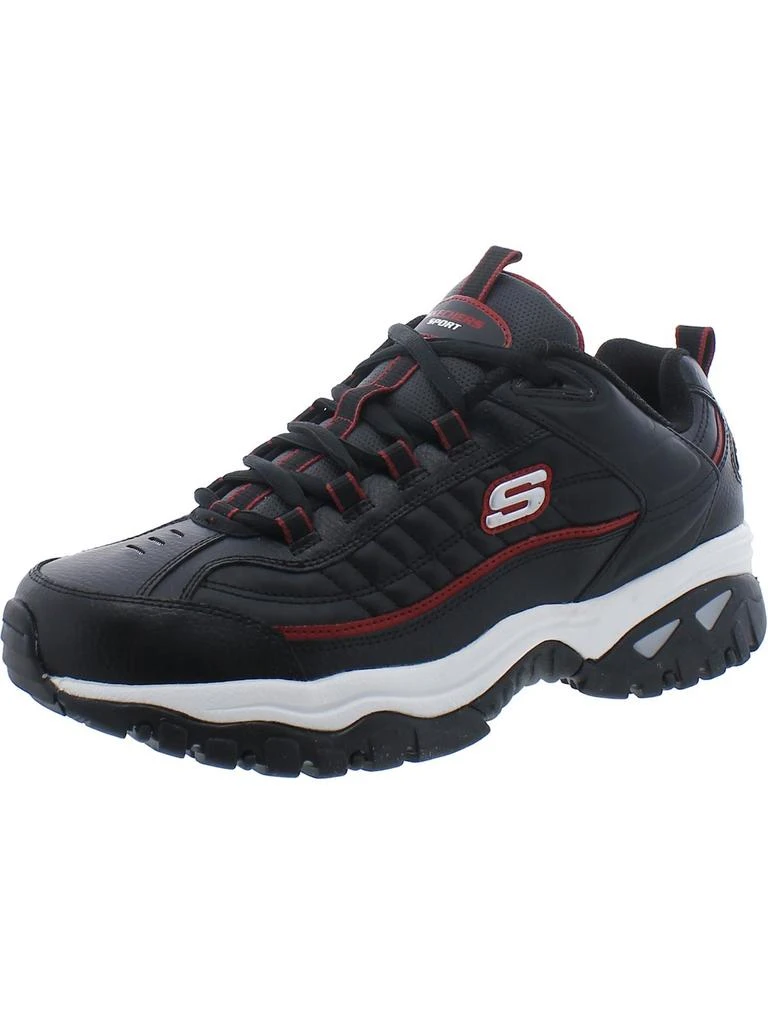 Skechers Energy-After Burn Mens Leather Sport Running, Cross Training Shoes 1