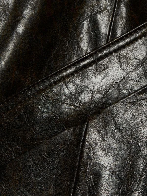 Kobi Halperin Zadie Faux Leather Midi-Skirt 5