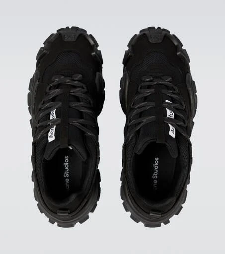 Acne Studios Bolzter leather sneakers 4