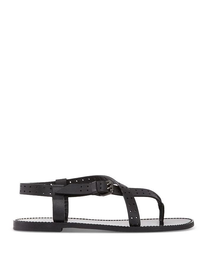 The Kooples Women's Perforated Thong Slingback Sandals 1