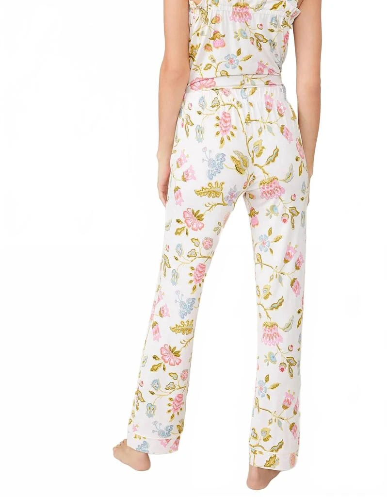 spartina 449 Pajama Pant In Jane Jacobean Cream 2