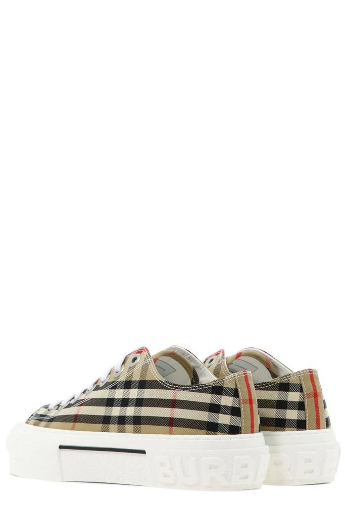 Burberry Burberry Checked Lace-Up Sneakers 4