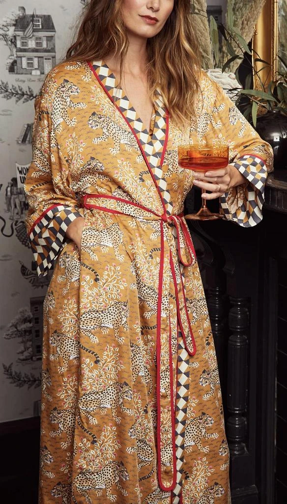 Printfresh Printfresh - Women
s Bagheera Eco Satin Robe