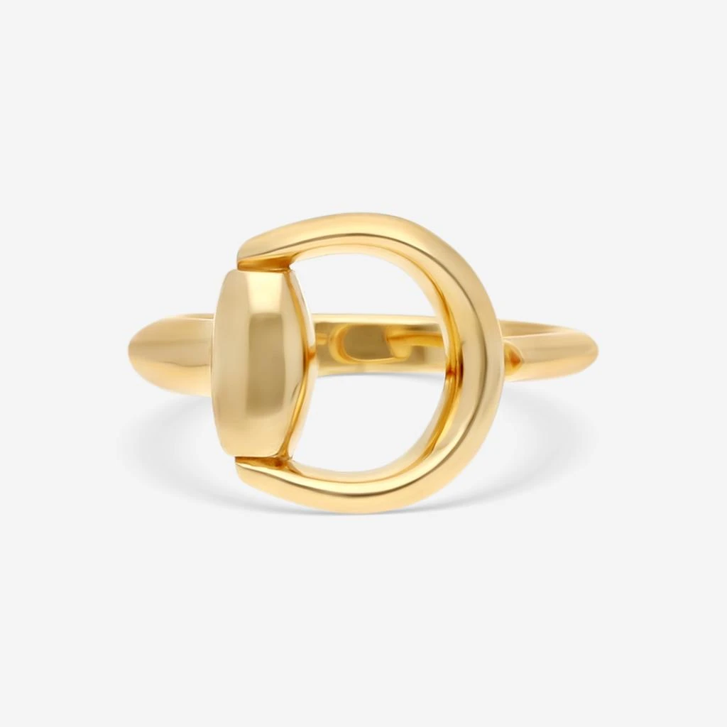 Gucci Gucci Horsebit 18K Yellow Gold Ring YBC795651001010 1