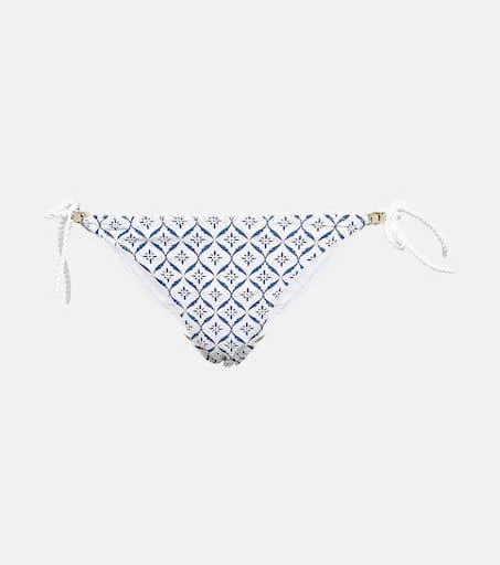 Heidi Klein Capri printed mid-rise bikini bottoms 1