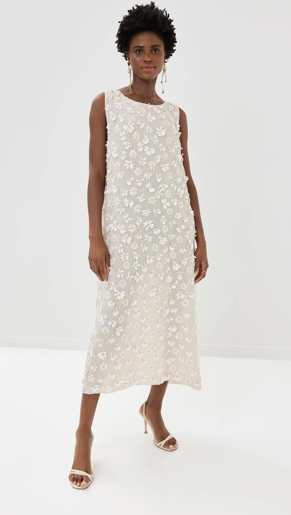 La Vie Style House Sheer Daisy Maxi Dress 7