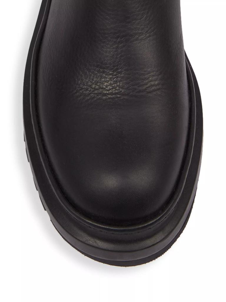 Jacquemus Les Bottines Pavane Leather Ankle Boots BLACK 40-7