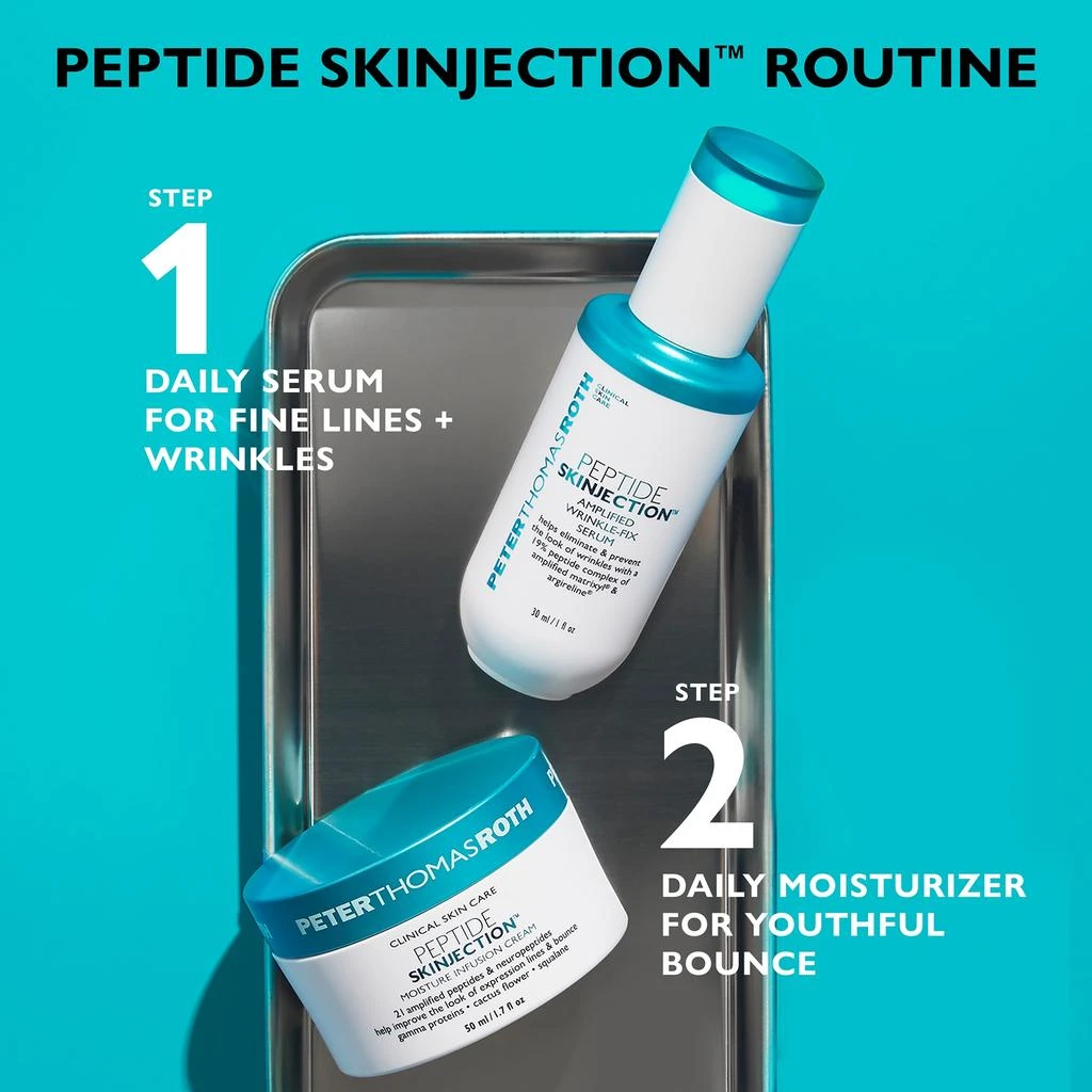 Peter Thomas Roth Peter Thomas Roth Full-Size Peptide Skinjection™ Stars 2-Piece Line-Smoothing Kit 2