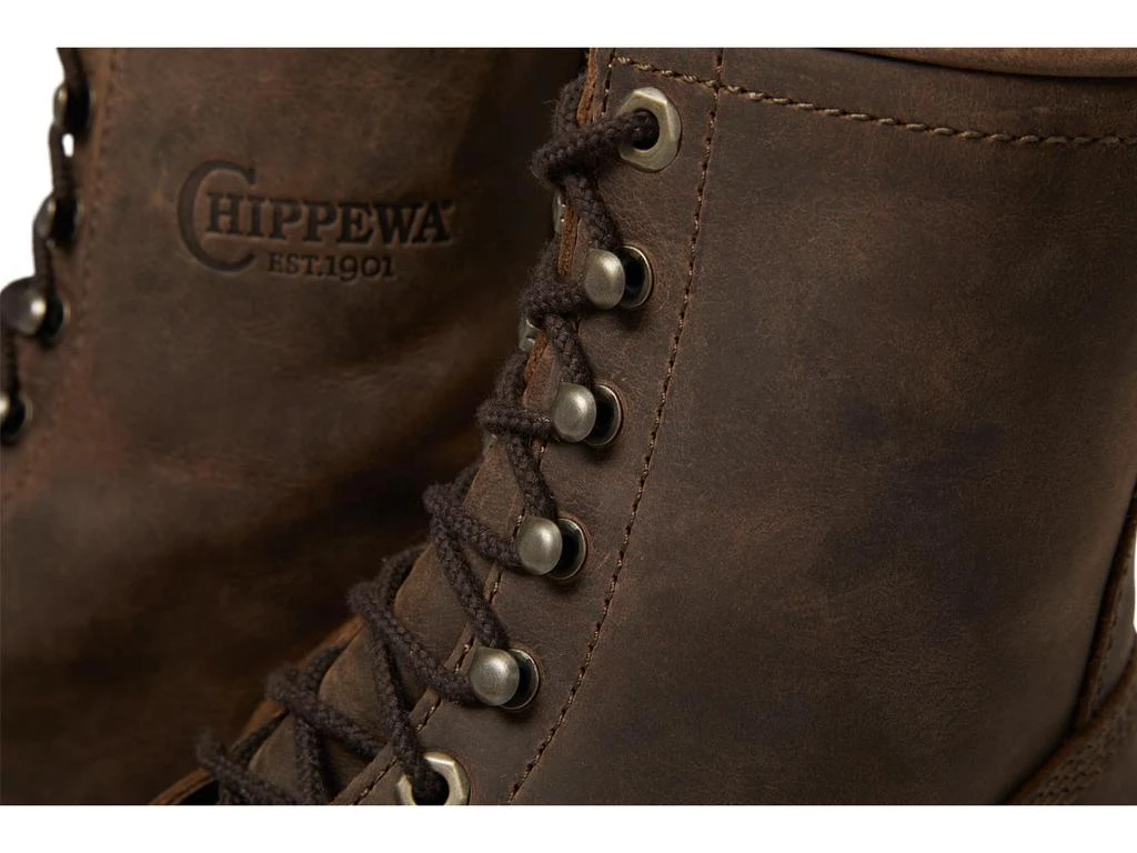 Chippewa 8" Classic 2.0 Wood Steel Toe Logger 6