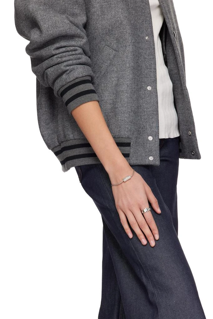 A.P.C. Silver Angle Bracelet 3