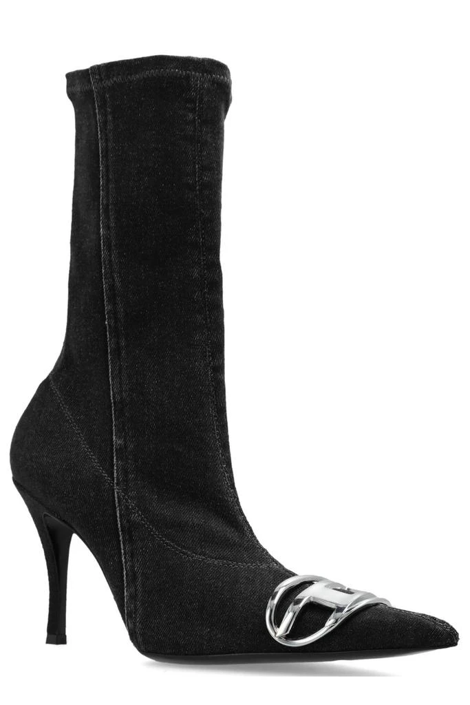 Shop Diesel D-Venus Pointed-Toe Boots on Sale at BeyondStyle – Get