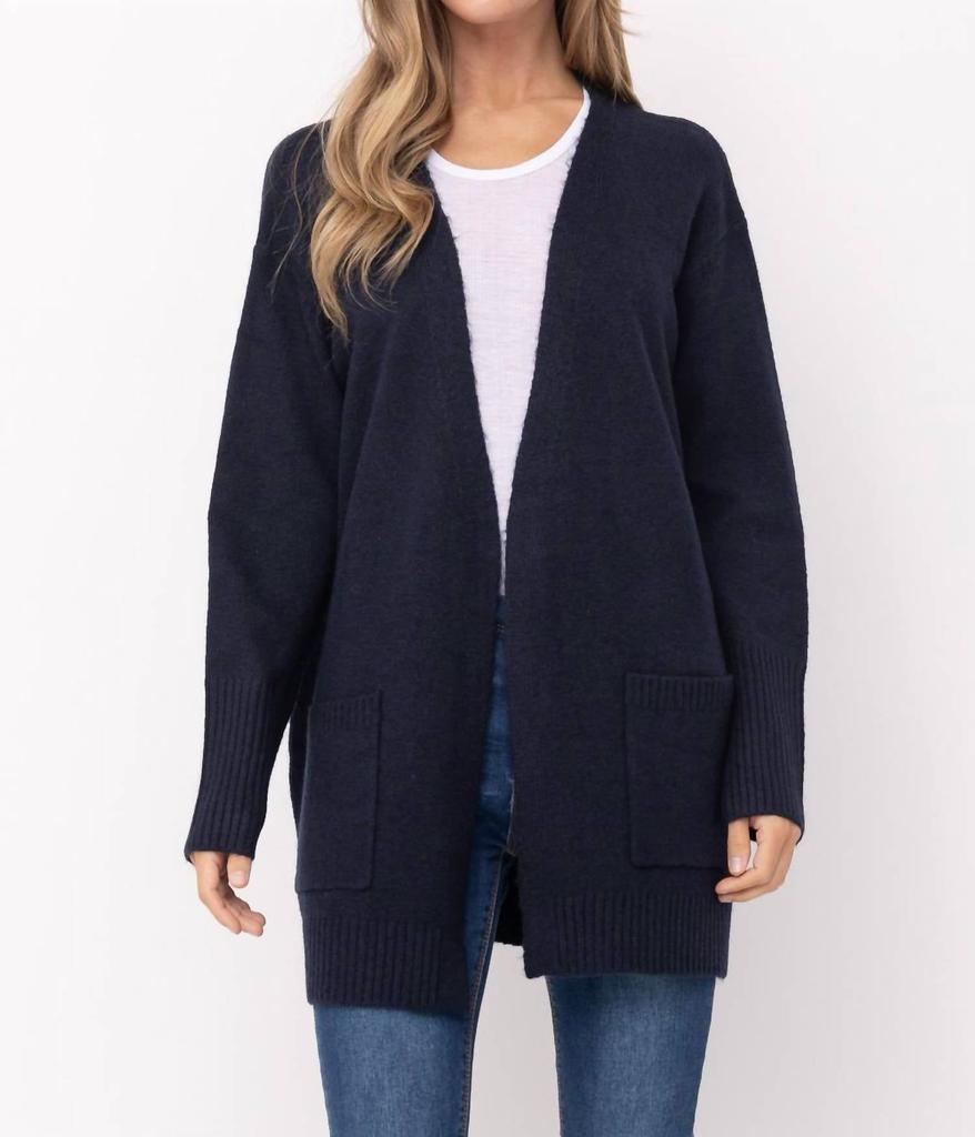 CIELO Cielo - Cielo Open Front Mossy Cardigan
