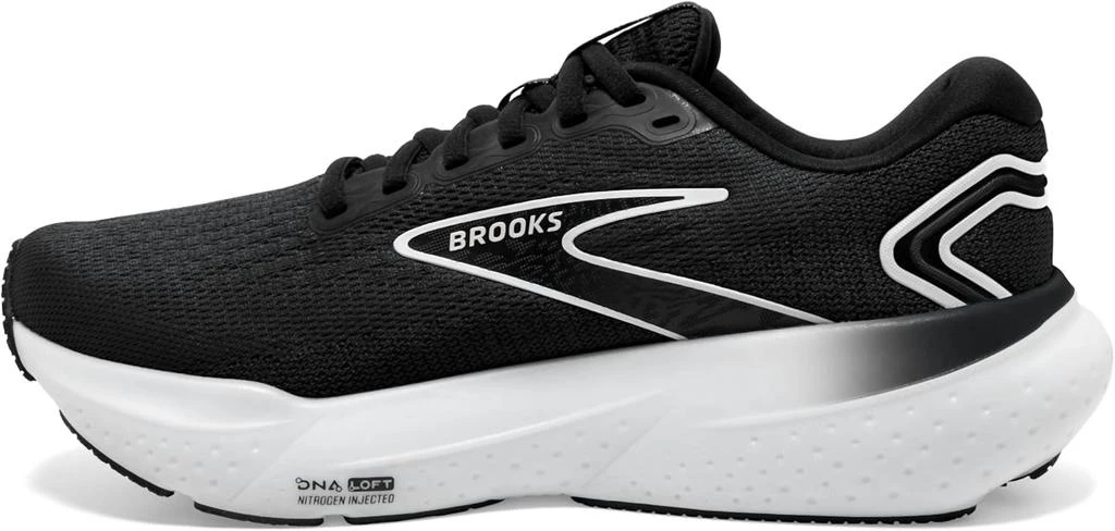Brooks Women's Glycerin 21 Sneakers In Black/grey/white 1