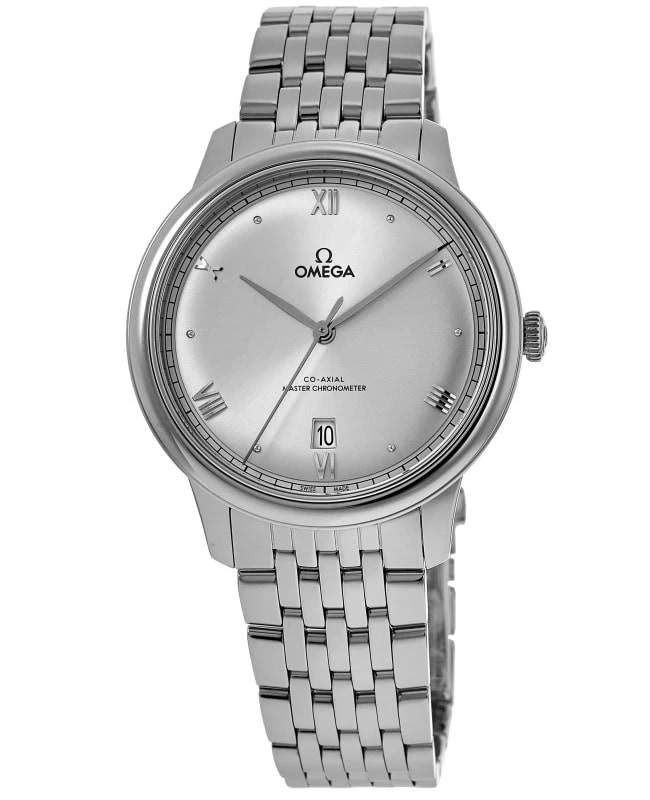Omega Omega De Ville Prestige Co-Axial Master Chronometer 40mm Silver Dial Steel Men's Watch 434.10.40.20.02.001 1
