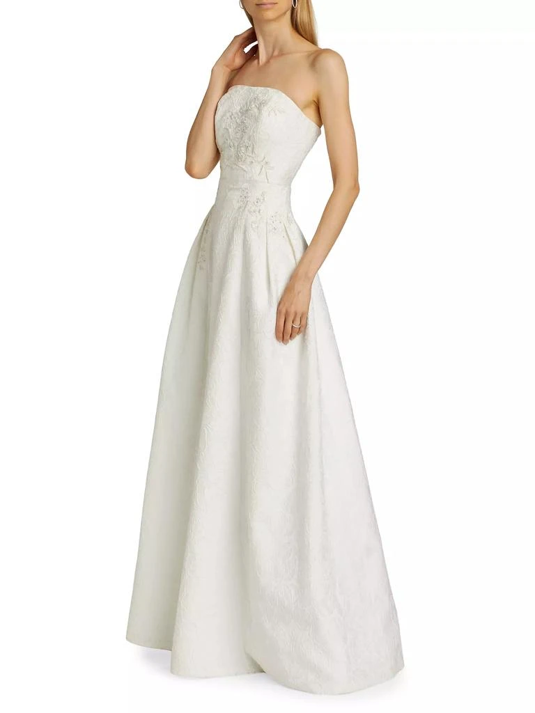 Sachin & Babi Belle Embellished Strapless Ballgown 4