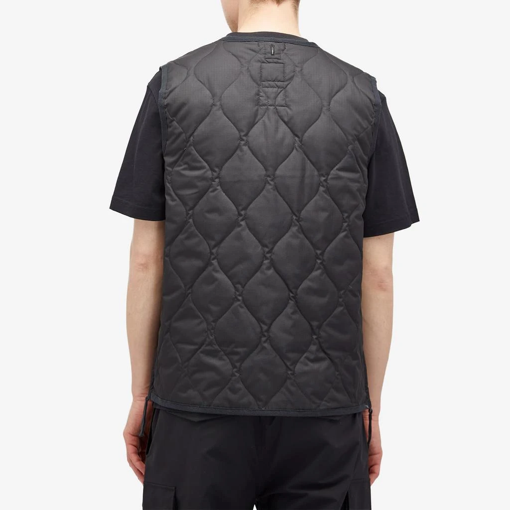 Taion Taion Military Zip V-Neck Down Vest 3
