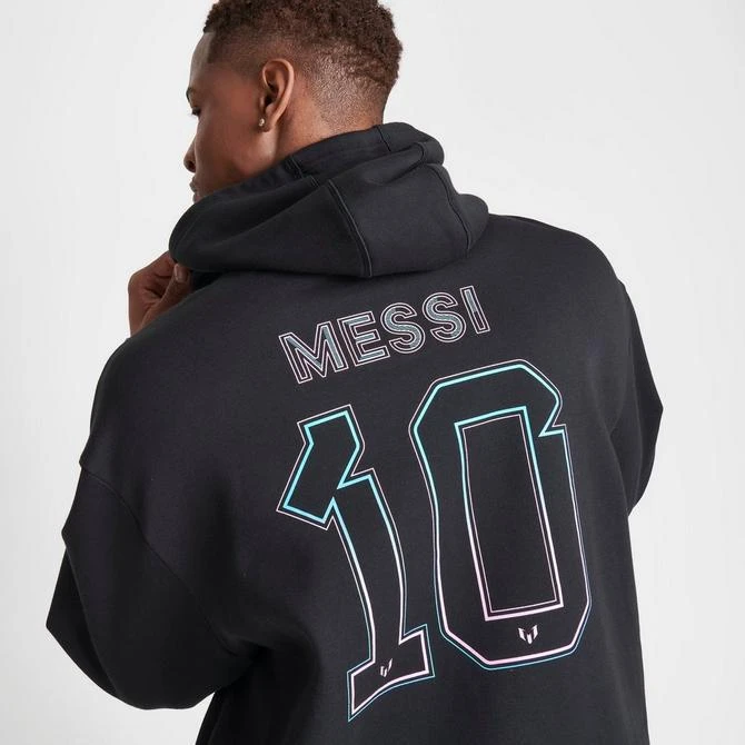 Adidas Men's adidas Messi N&N Fleece Soccer Hoodie 4