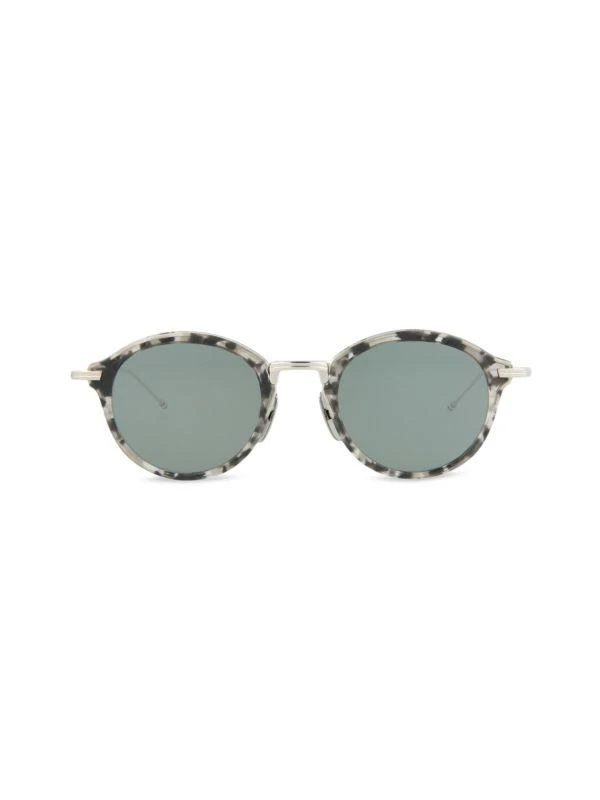 Thom Browne 46MM Round Sunglasses 1