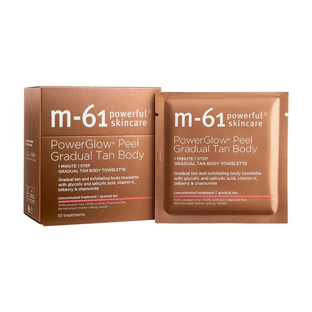 M-61 PowerGlow Peel Gradual Tan Body 1
