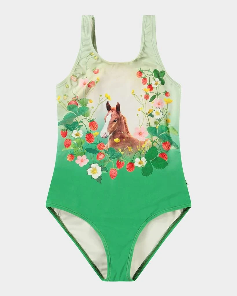 MOLO Girl
s Nika One-Piece Swimsuit, Size 3-6