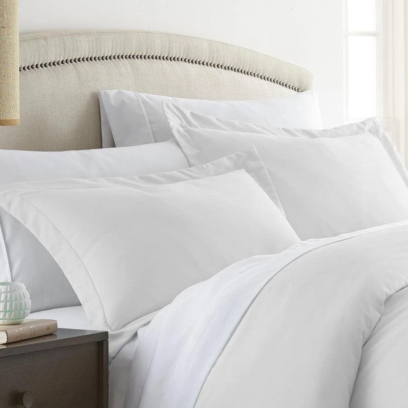 IENJOY HOME Pillow Shams 2-Pack Ultra Soft Microfiber Bedding 5