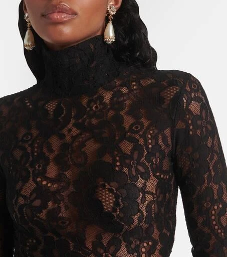 Valentino Lace turtleneck bodysuit 5