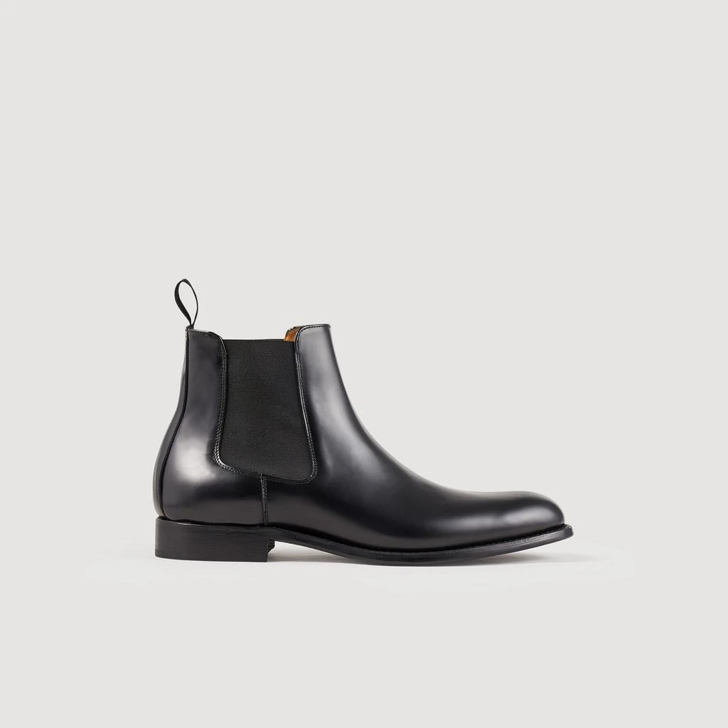 Sandro Leather Chelsea ankle boots 1
