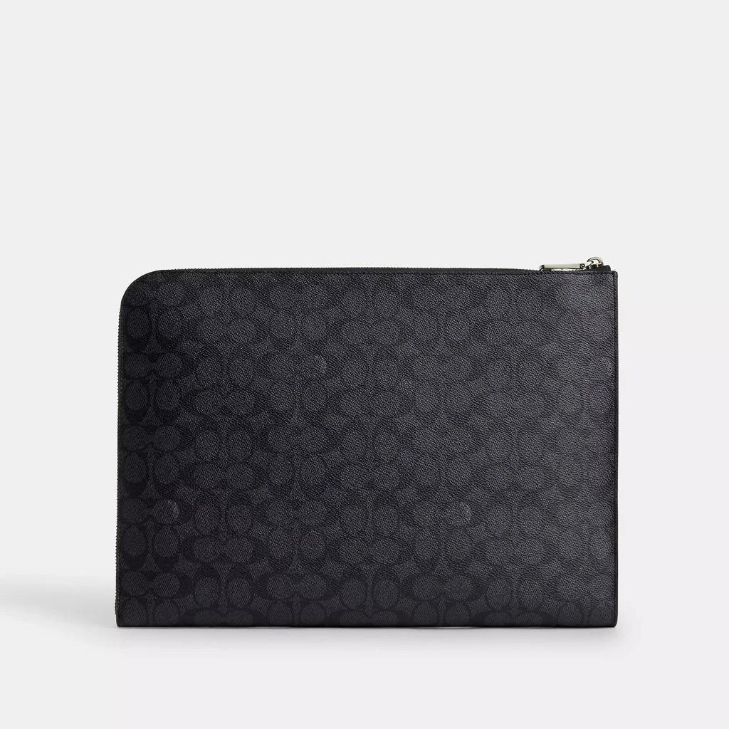 Coach Ethan Portfolio In Signature Canvas 2