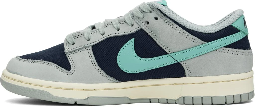 NIKE Blue Dunk Low Retro Premium Sneakers 3