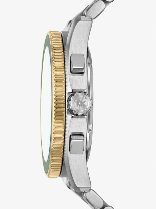 undefined Oversized Maritime Two-Tone Watch
