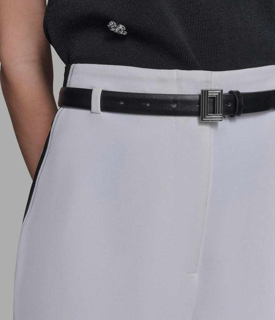 Karl Lagerfeld Paris BELTED WIDE LEG TROUSER 4