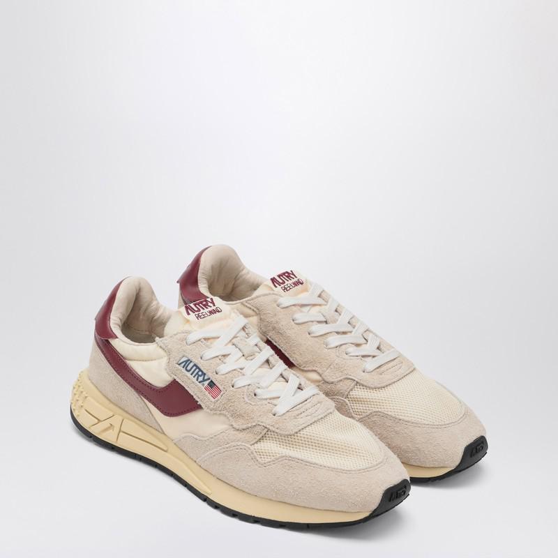 Autry Sneakers Reelwind Low ecrù/bordeaux