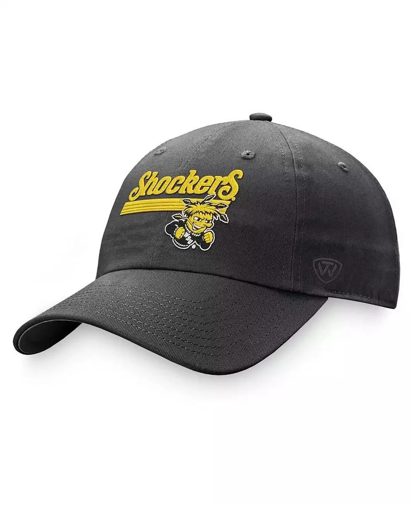 Top of the World Men's Charcoal Wichita State Shockers Slice Adjustable Hat 1