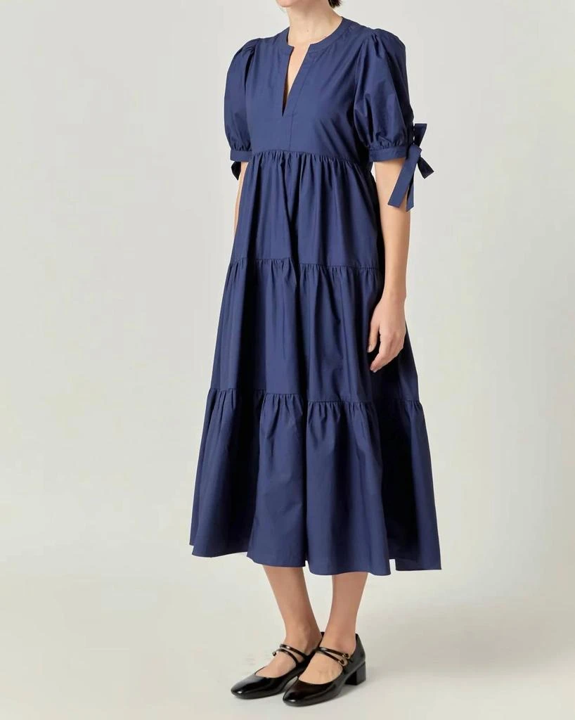 English Factory English Factory - Tiered Midi Dress 3