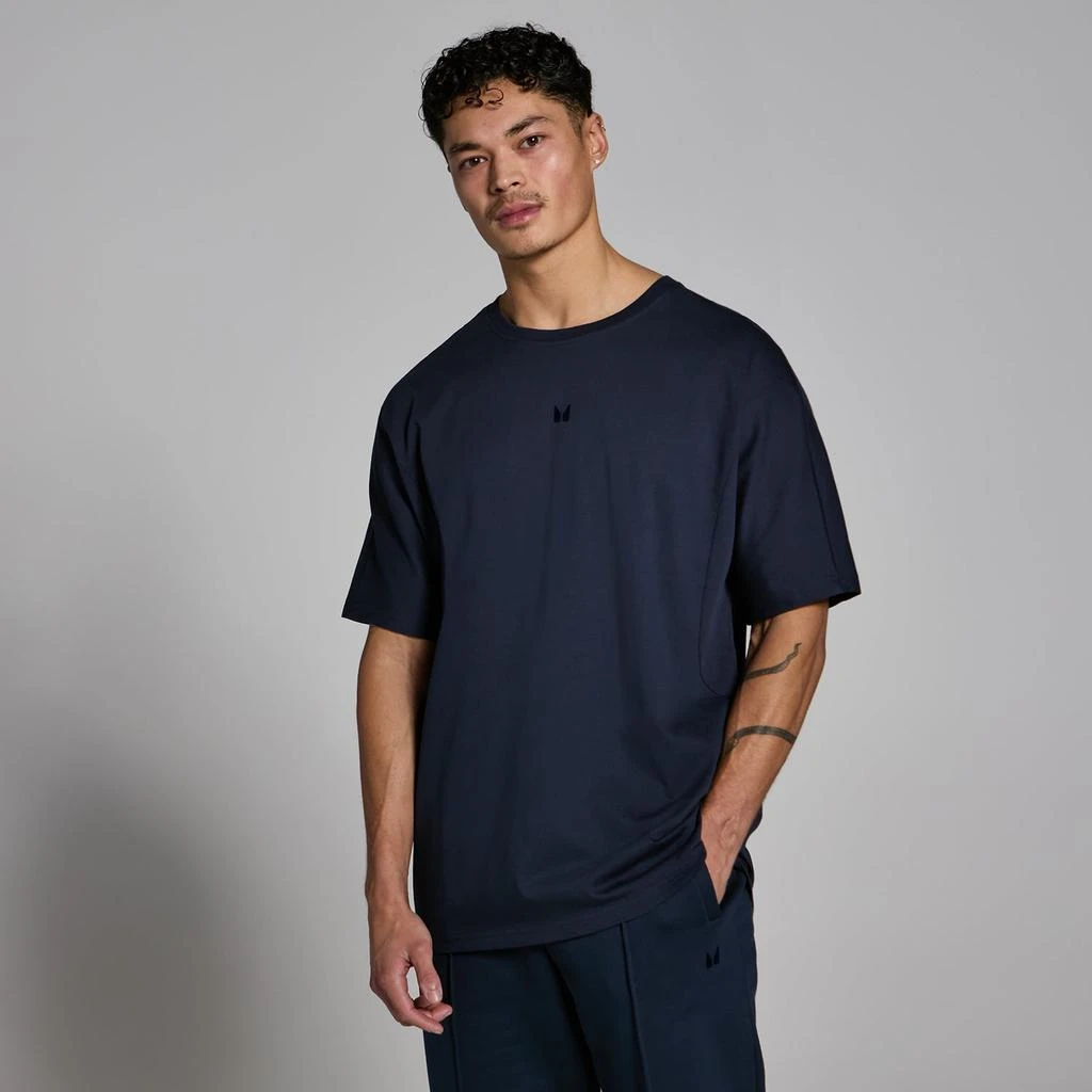 Myprotein MP Men's Lifestyle Heavyweight Oversized T-Shirt - Deep Navy 1