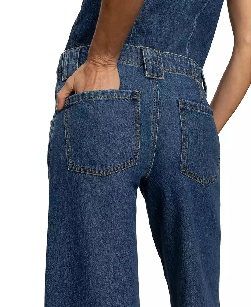 Sanctuary Women's Arden Mid Rise Wide-Leg Jeans 5