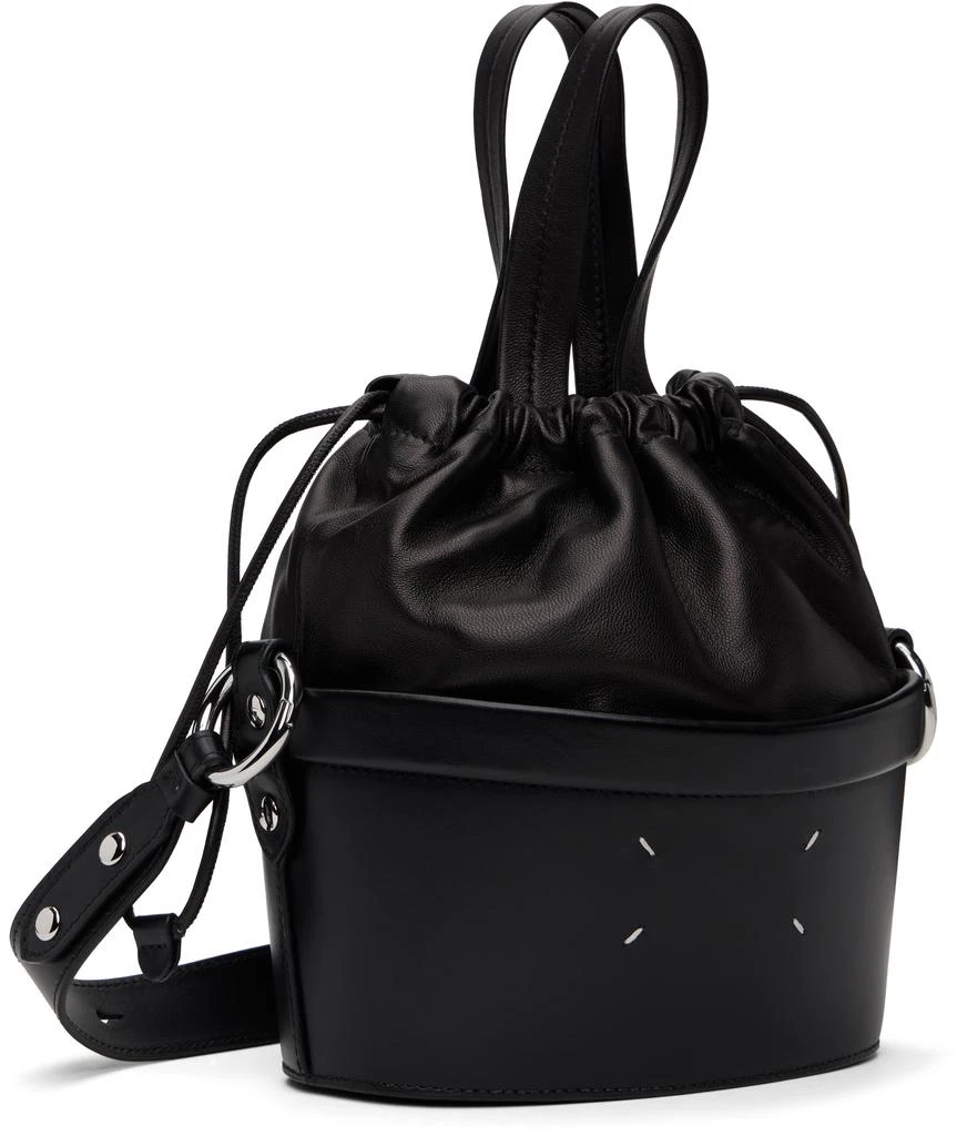 MAISON MARGIELA Black Fire Bucket Small Tote 3
