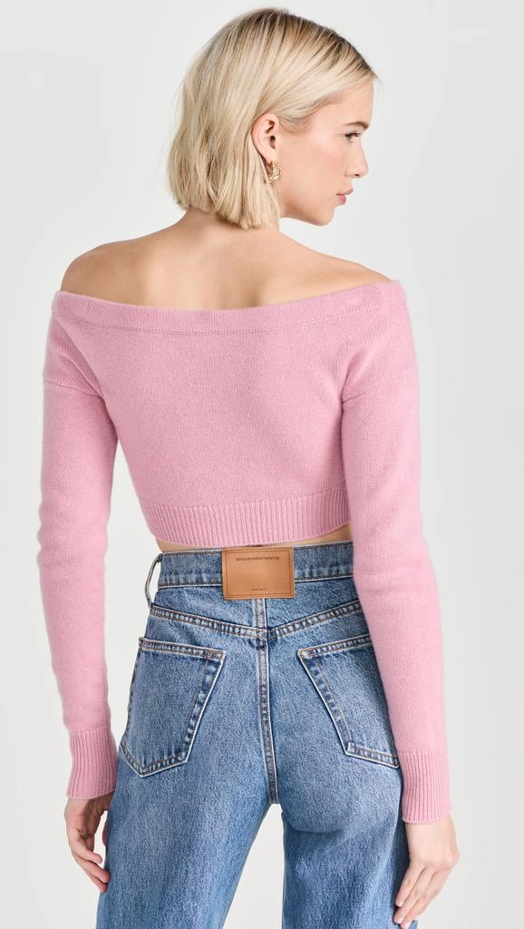Reformation Millie Off Shoulder Cardigan 2